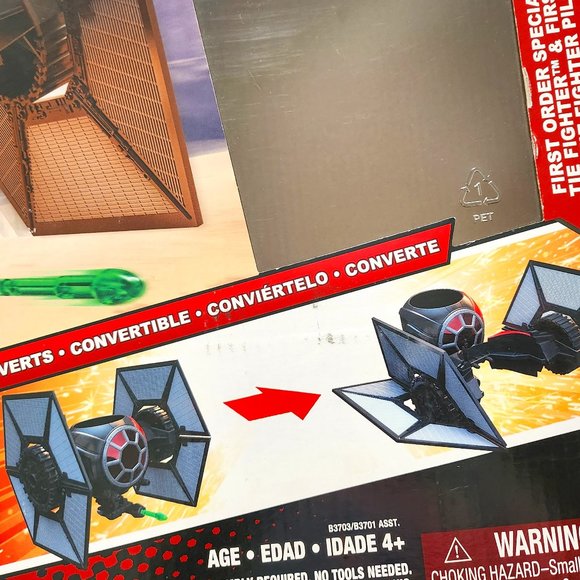 Star Wars The Force Awakens Hero Masher Pilot and Tank Fighter - Picture 8 of 9